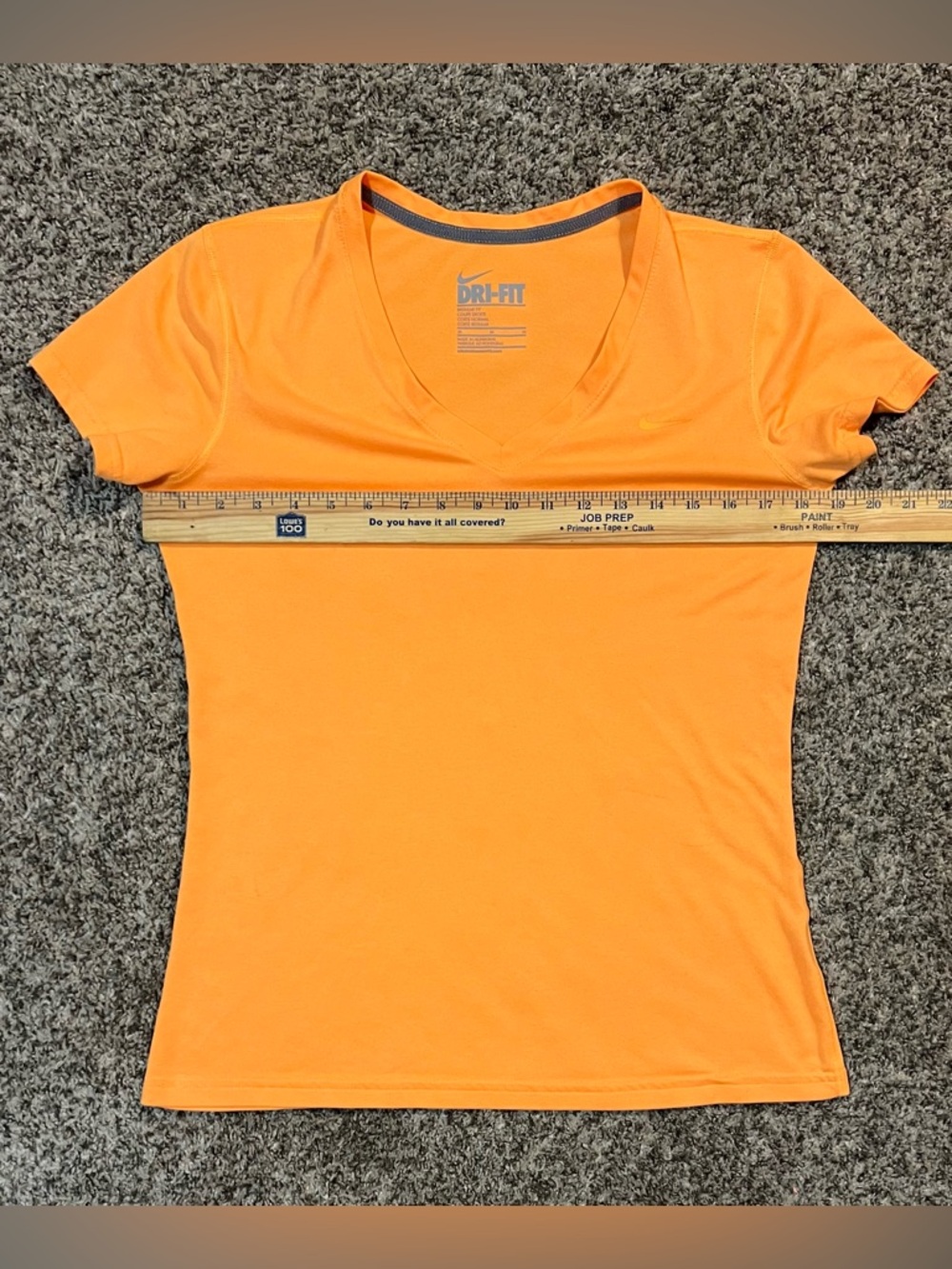 Nike Women's Dri-Fit Short Sleeve Regular Fit V-Neck Active Shirt! Size Medium. - Picture 7 of 7